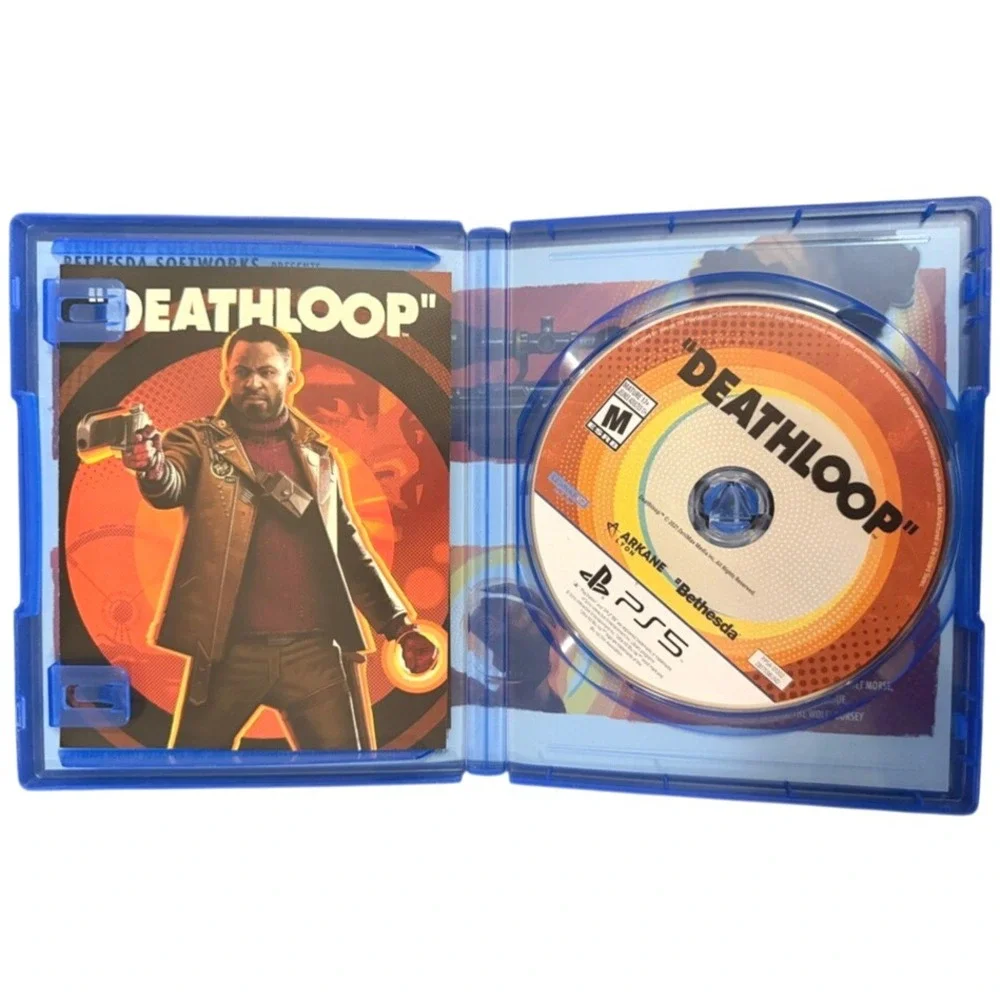 Deathloop PlayStation 5 PS5 Bethesda Arkane Lyon FPS Action Shooter Video Game